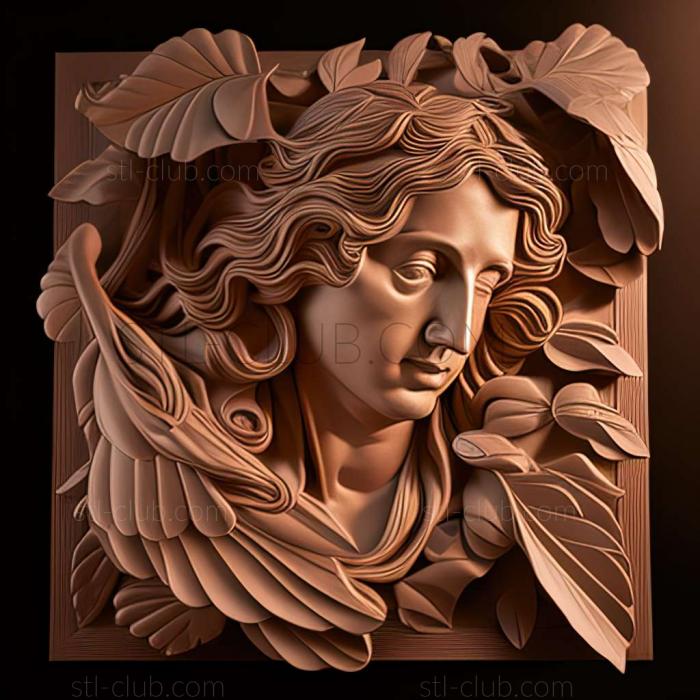 3D model sandro botticelli (STL)